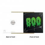Novelty Halloween Card For Friend Daughter Son Couple BOO Card