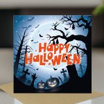 Happy Halloween Greetings Card With Kraft Envelope Card Happy Halloween Greetings Card With Kraft Envelope Card