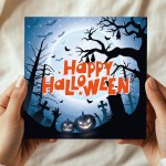 Happy Halloween Greetings Card With Kraft Envelope Card Happy Halloween Greetings Card With Kraft Envelope Card