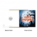 Happy Halloween Greetings Card With Kraft Envelope Card Happy Halloween Greetings Card With Kraft Envelope Card