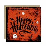 Happy Halloween Card With Kraft Envelope Card For Friend