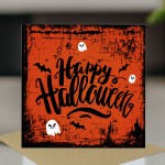 Happy Halloween Card With Kraft Envelope Card For Friend