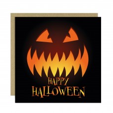 Happy Halloween Card With Pumpkin Halloween Card With Envelope