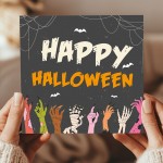 Spooky Halloween Card For Friend Daughter Son Couple
