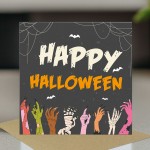 Spooky Halloween Card For Friend Daughter Son Couple