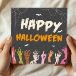 Spooky Halloween Card For Friend Daughter Son Couple