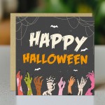 Spooky Halloween Card For Friend Daughter Son Couple