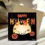 Novelty Halloween Card For Friend Daughter Son Couple
