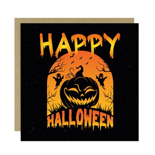 Happy Halloween Card For Friend Daughter Son Couple