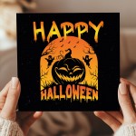 Happy Halloween Card For Friend Daughter Son Couple