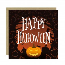 Scary HAPPY HALLOWEEN Card For Halloween Card For Daughter Son