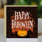 Scary HAPPY HALLOWEEN Card For Halloween Card For Daughter Son