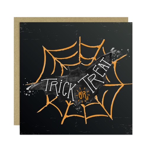 Novelty Trick Or Treat Card For Halloween Card For Friend