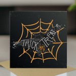 Novelty Trick Or Treat Card For Halloween Card For Friend