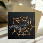 Novelty Trick Or Treat Card For Halloween Card For Friend
