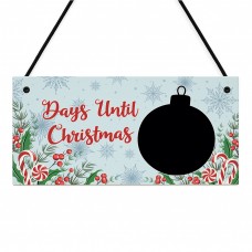 Christmas Countdown Plaque For Kids Children Days Until Christma