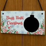 Christmas Countdown Plaque For Kids Children Days Until Christma