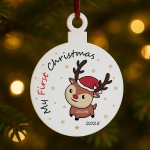My First Christmas Decoration Personalised Gift For New Baby