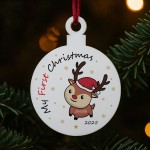 My First Christmas Decoration Personalised Gift For New Baby