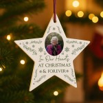 Photo Memorial Bauble Personalised Memorial Christmas Bauble Photo Memorial Bauble Personalised Memorial Christmas Bauble