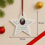 Photo Memorial Bauble Personalised Memorial Christmas Bauble Photo Memorial Bauble Personalised Memorial Christmas Bauble
