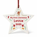 Personalised Baby Boy Baby Girl's 1st Christmas Decoration Personalised Baby Boy Baby Girl's 1st Christmas Decoration