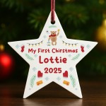 Personalised Baby Boy Baby Girl's 1st Christmas Decoration Personalised Baby Boy Baby Girl's 1st Christmas Decoration