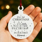Our 1st Christmas In Our First Home Christmas Decoration Couple Our 1st Christmas In Our First Home Christmas Decoration Couple