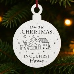 Our 1st Christmas In Our First Home Christmas Decoration Couple Our 1st Christmas In Our First Home Christmas Decoration Couple