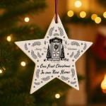 New Home 1st Christmas Bauble Gift For Couple Family Friend New Home 1st Christmas Bauble Gift For Couple Family Friend