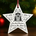 New Home 1st Christmas Bauble Gift For Couple Family Friend New Home 1st Christmas Bauble Gift For Couple Family Friend