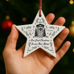 New Home 1st Christmas Bauble Gift For Couple Family Friend New Home 1st Christmas Bauble Gift For Couple Family Friend