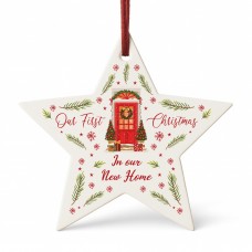 Christmas Bauble For New Home Acrylic Star For Christmas Tree