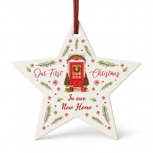 Christmas Bauble For New Home Acrylic Star For Christmas Tree Christmas Bauble For New Home Acrylic Star For Christmas Tree