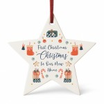 New Home Christmas Bauble Gift For Couple Family Friend New Home
