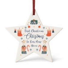 New Home Christmas Bauble Gift For Couple Family Friend New Home