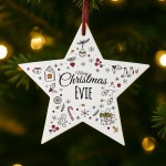 Christmas Bauble For Friend Family Personalised Tree Decoration