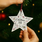Christmas Bauble For Friend Family Personalised Tree Decoration