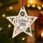 Personalised Christmas Bauble For Friend Family Tree Decorations Personalised Christmas Bauble For Friend Family Tree Decorations