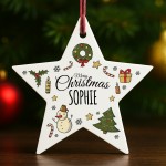 Personalised Christmas Bauble For Friend Family Tree Decorations Personalised Christmas Bauble For Friend Family Tree Decorations