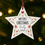 My First Christmas Bauble For Baby Personalised Gift For Kids My First Christmas Bauble For Baby Personalised Gift For Kids