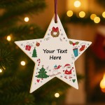 Christmas Decoration For Friend Family Personalised Bauble Christmas Decoration For Friend Family Personalised Bauble