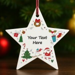 Christmas Decoration For Friend Family Personalised Bauble Christmas Decoration For Friend Family Personalised Bauble