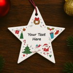 Christmas Decoration For Friend Family Personalised Bauble Christmas Decoration For Friend Family Personalised Bauble