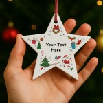 Christmas Decoration For Friend Family Personalised Bauble Christmas Decoration For Friend Family Personalised Bauble