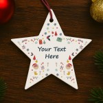 Christmas Tree Bauble For Friend Family Personalised Decoration Christmas Tree Bauble For Friend Family Personalised Decoration