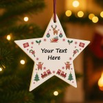 Christmas Tree Bauble For Couple Family Baby Secret Santa Gift Christmas Tree Bauble For Couple Family Baby Secret Santa Gift