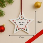 Christmas Tree Bauble For Couple Family Baby Secret Santa Gift Christmas Tree Bauble For Couple Family Baby Secret Santa Gift