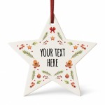 Personalised Christmas Tree Bauble For Couple Family Baby Personalised Christmas Tree Bauble For Couple Family Baby