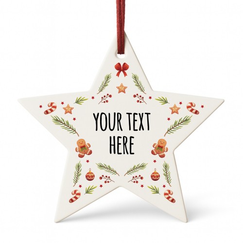 Personalised Christmas Tree Bauble For Couple Family Baby Personalised Christmas Tree Bauble For Couple Family Baby